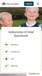 Mobile Screenshot of odal-sparebank.no